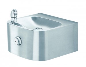 Drikkefontene rustfri veggmontert Haws 1105